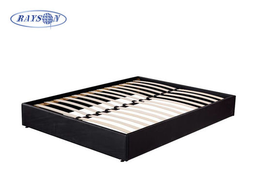 注文の黒い合板のSlattedベッドの基盤はベッド フレームをたたく